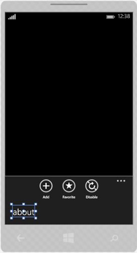 Secondary Command property